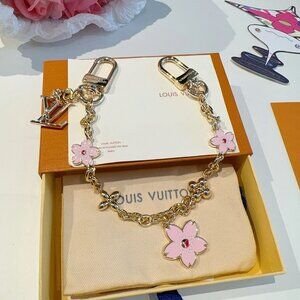 Louis Vuitton LV x TM Cherry Blossom Chain Bag Charm (M02540)